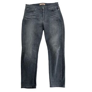 7 for All Mankind Josefina in dark gray wash denim jeans size 28